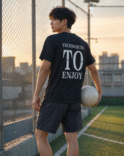 be26-02  men's Techniques  to Enjoy  T