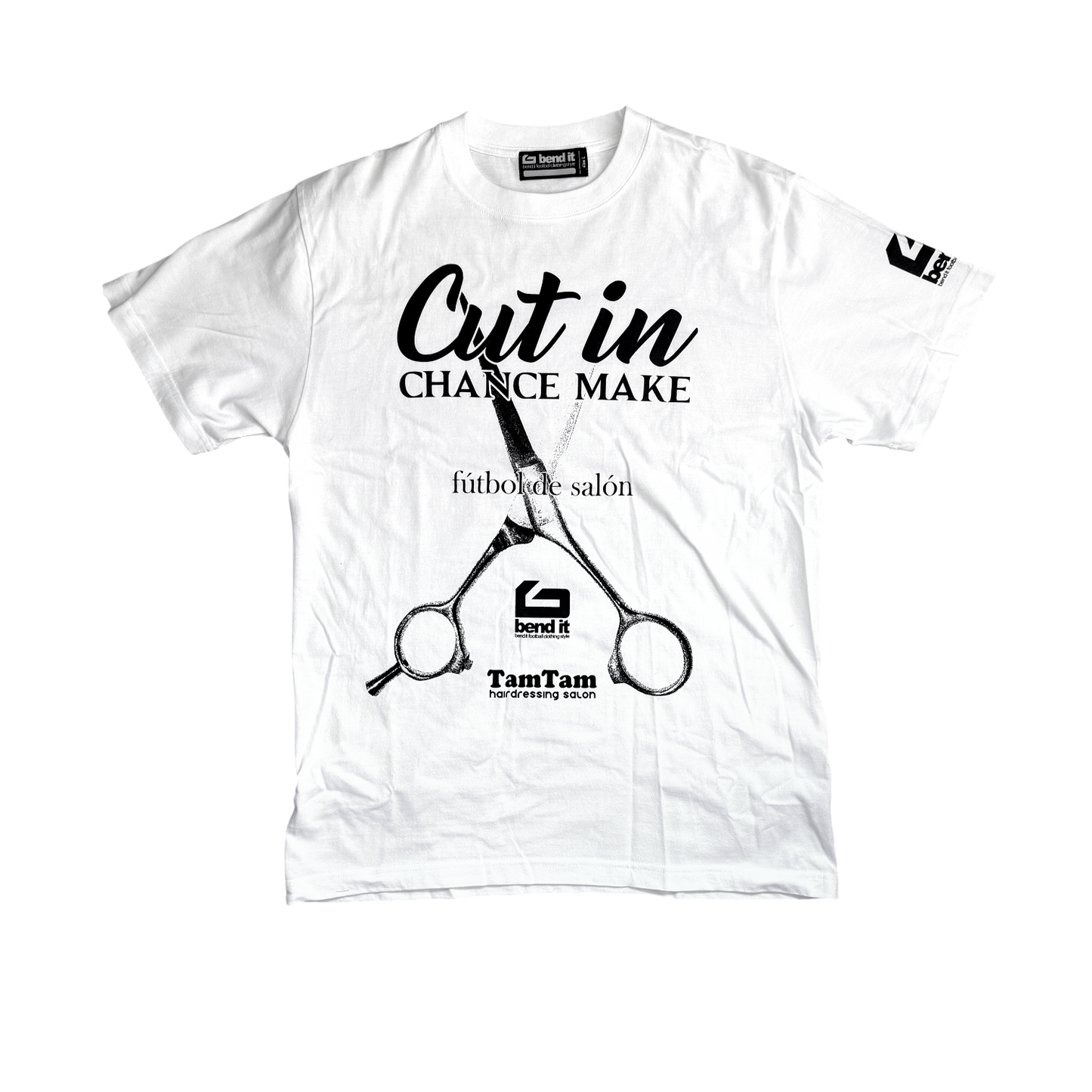 復刻版 cut in cotton Tシャツ | Bend It サッカーウェア