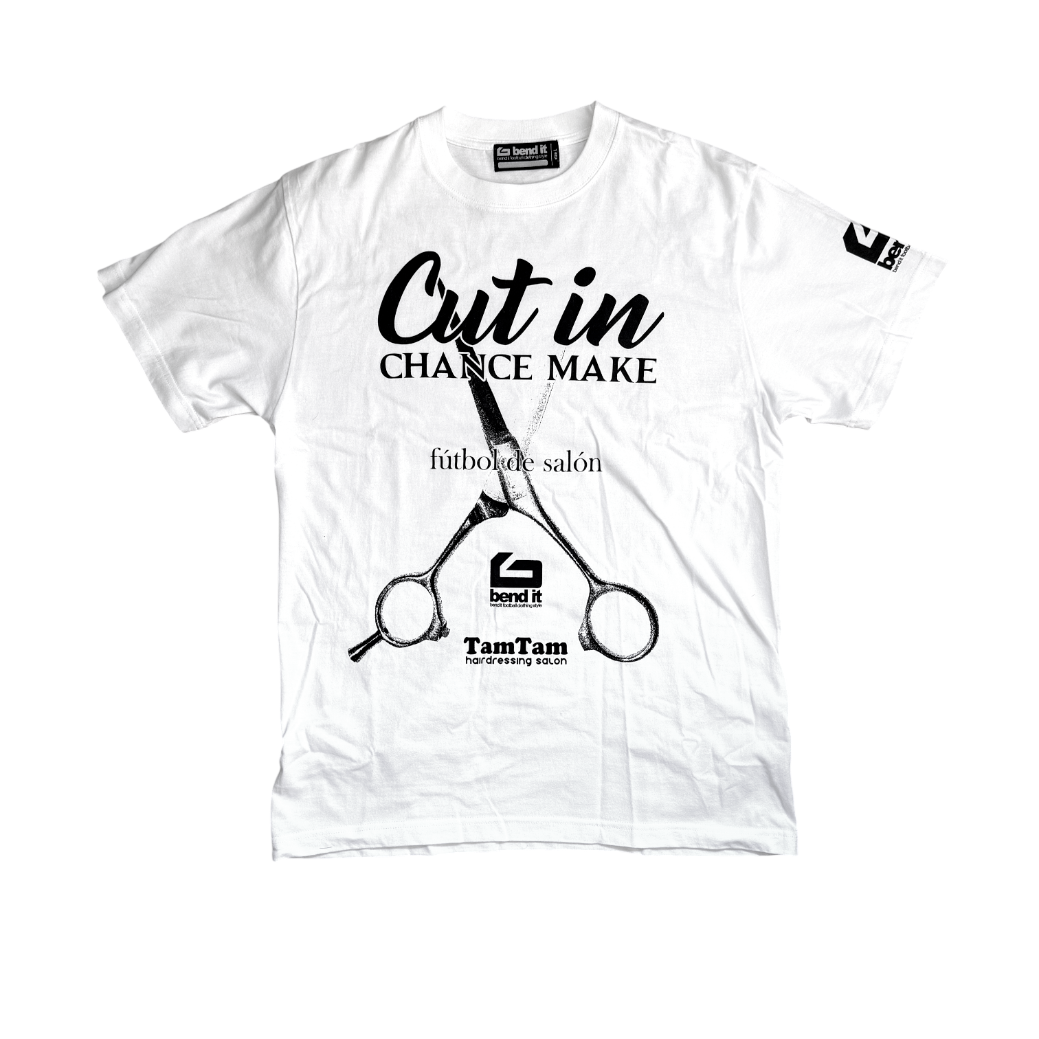 復刻版 cut in cotton Tシャツ | Bend It サッカーウェア