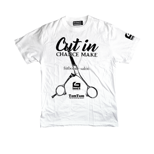 復刻版 cut in cotton Tシャツ | Bend It サッカーウェア