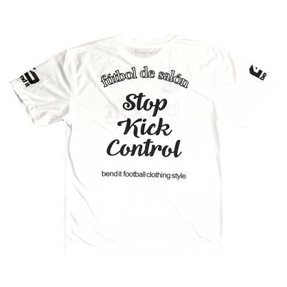 be25_20 Bend It 復刻版 Stop Kick Control Dry プラクティス Tシャツ｜速乾・練習用 | Bend It サッカーウェア