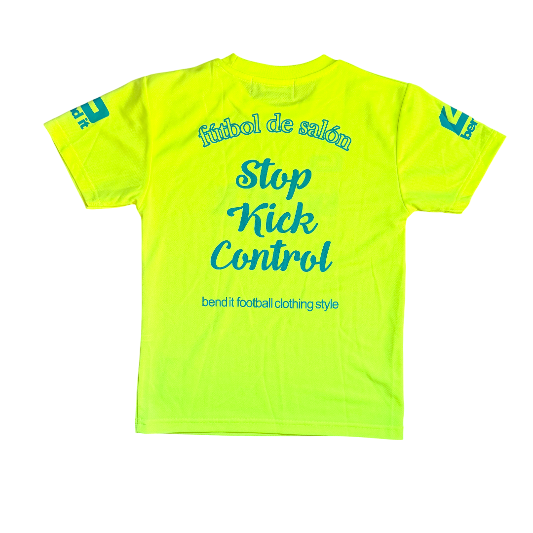 復刻版 Stop Kick Control Dry jr プラクティス Tシャツ | Bend It サッカーウェア