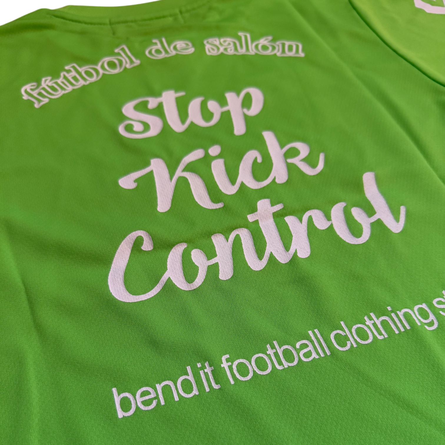 復刻版 Stop Kick Control Dry jr プラクティス Tシャツ | Bend It サッカーウェア