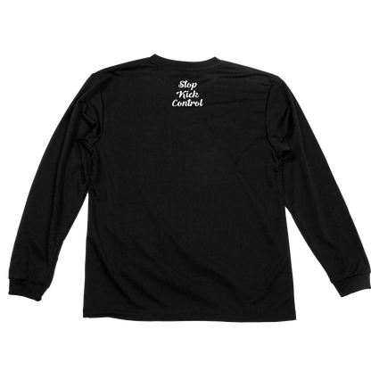 純粋で誠実な想いを込めた、グラウンドでも街でも映えるモダンなメッセージロングTシャツ be25_03 止蹴運ドライロングスリーブTシャツ | Bend It サッカーウェア