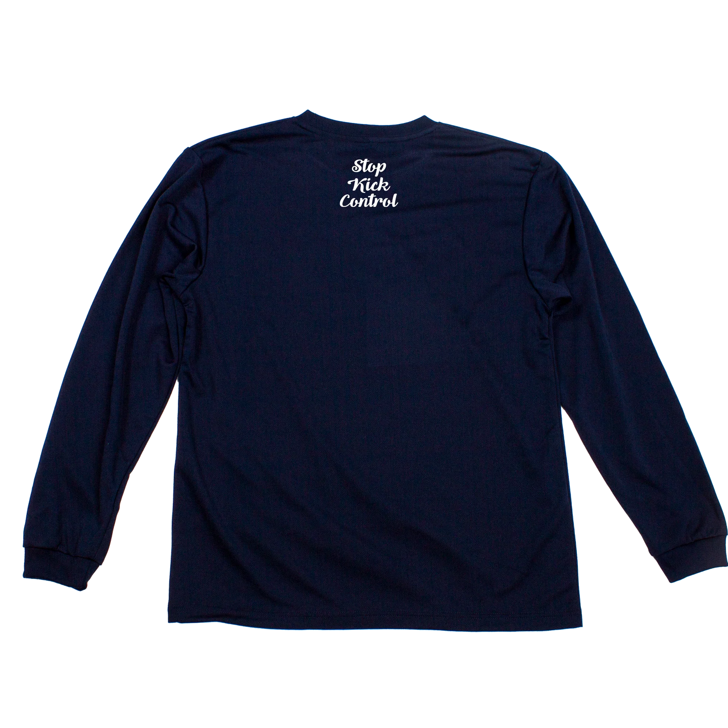 純粋で誠実な想いを込めた、グラウンドでも街でも映えるモダンなメッセージロングTシャツ be25_03 止蹴運ドライロングスリーブTシャツ | Bend It サッカーウェア