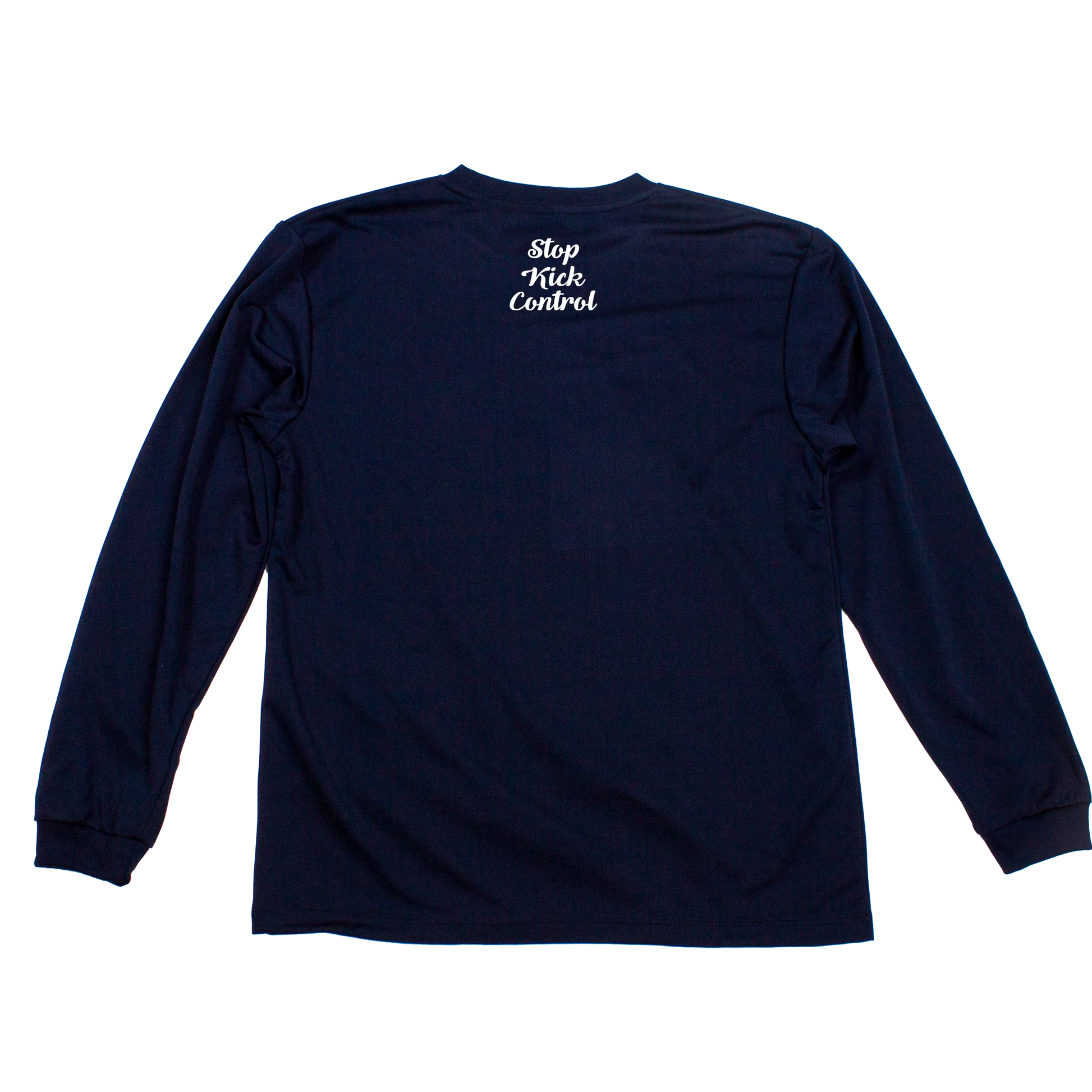 純粋で誠実な想いを込めた、グラウンドでも街でも映えるモダンなメッセージロングTシャツ be25_03 止蹴運ドライロングスリーブTシャツ | Bend It サッカーウェア