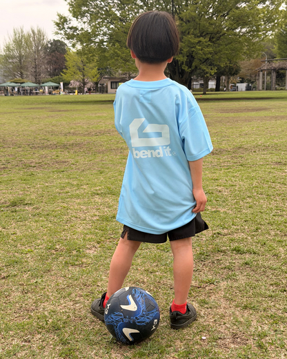 be26-03 junior big logo T | Bend It サッカーウェア