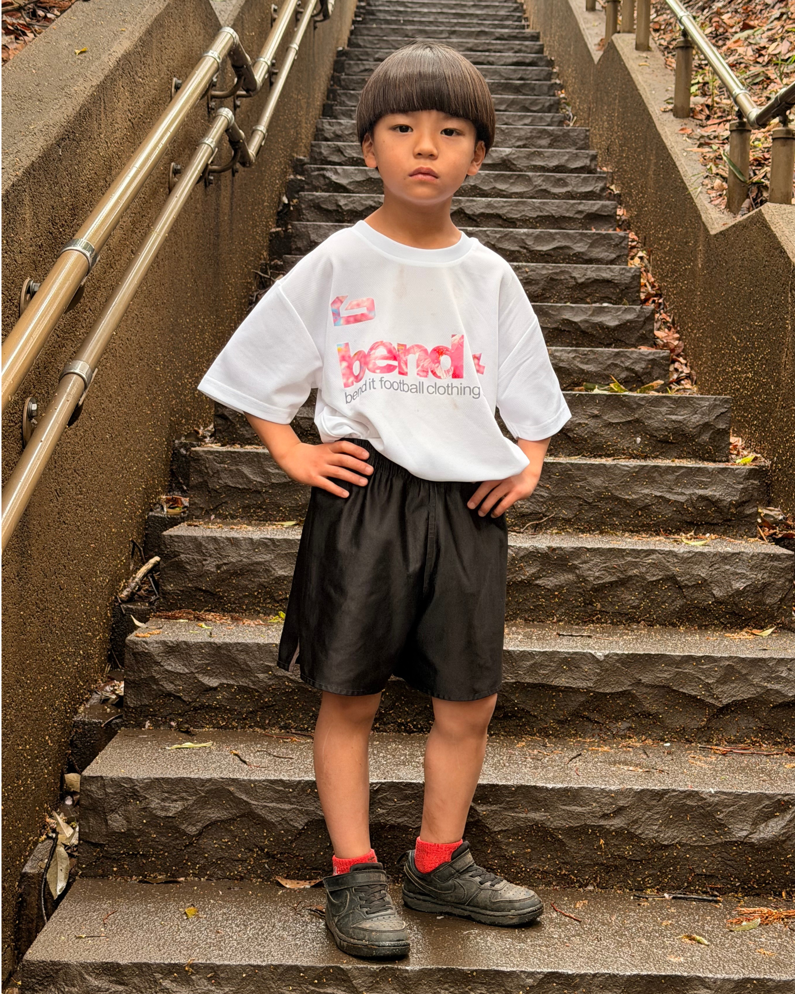 be26-05 junior sakura T | Bend It サッカーウェア