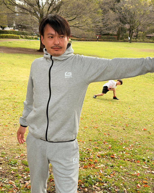 be26-06 men's big logo Full-zip parka | Bend It サッカーウェア