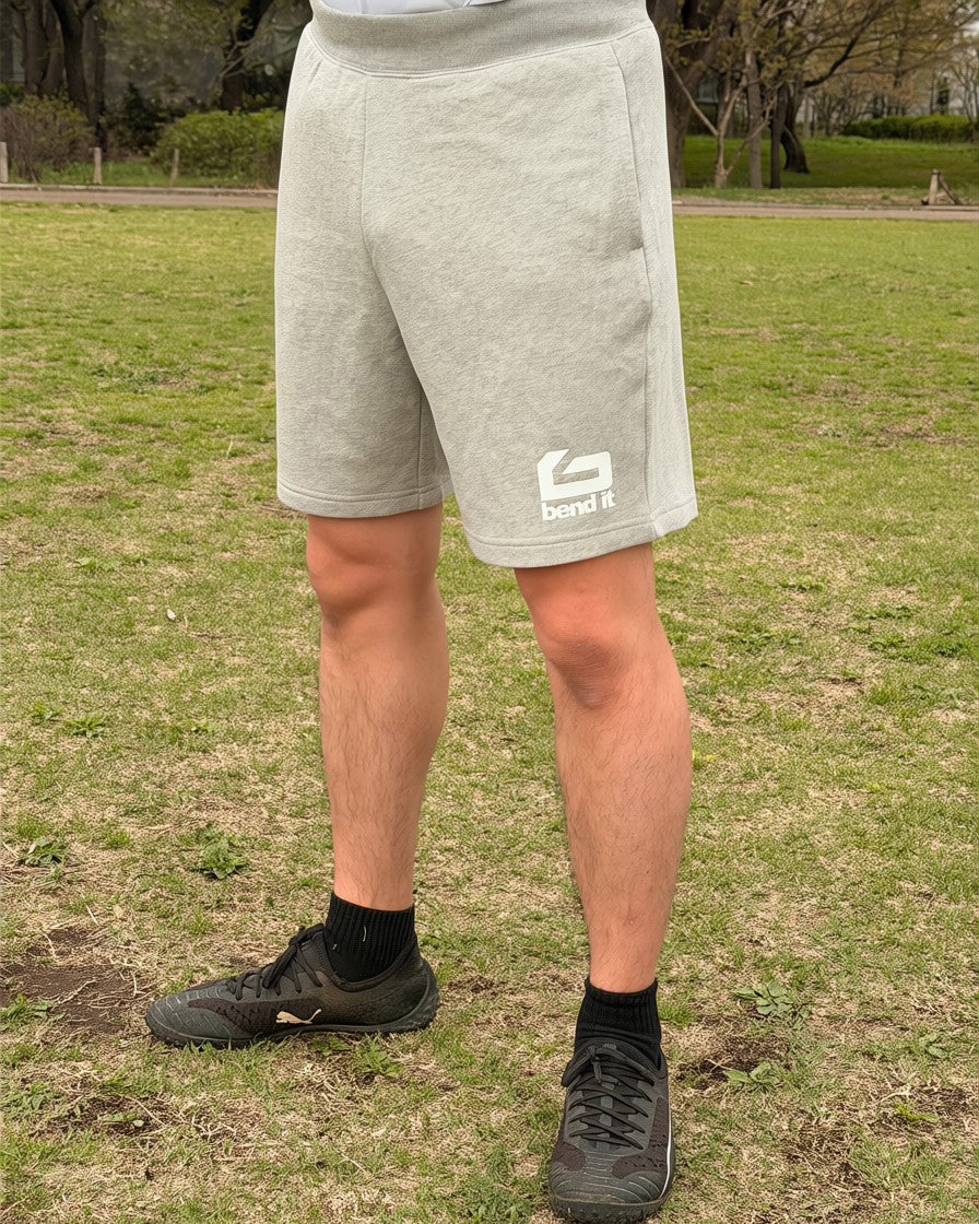 be26-08 men's Basic Logo Pile Shorts | Bend It サッカーウェア
